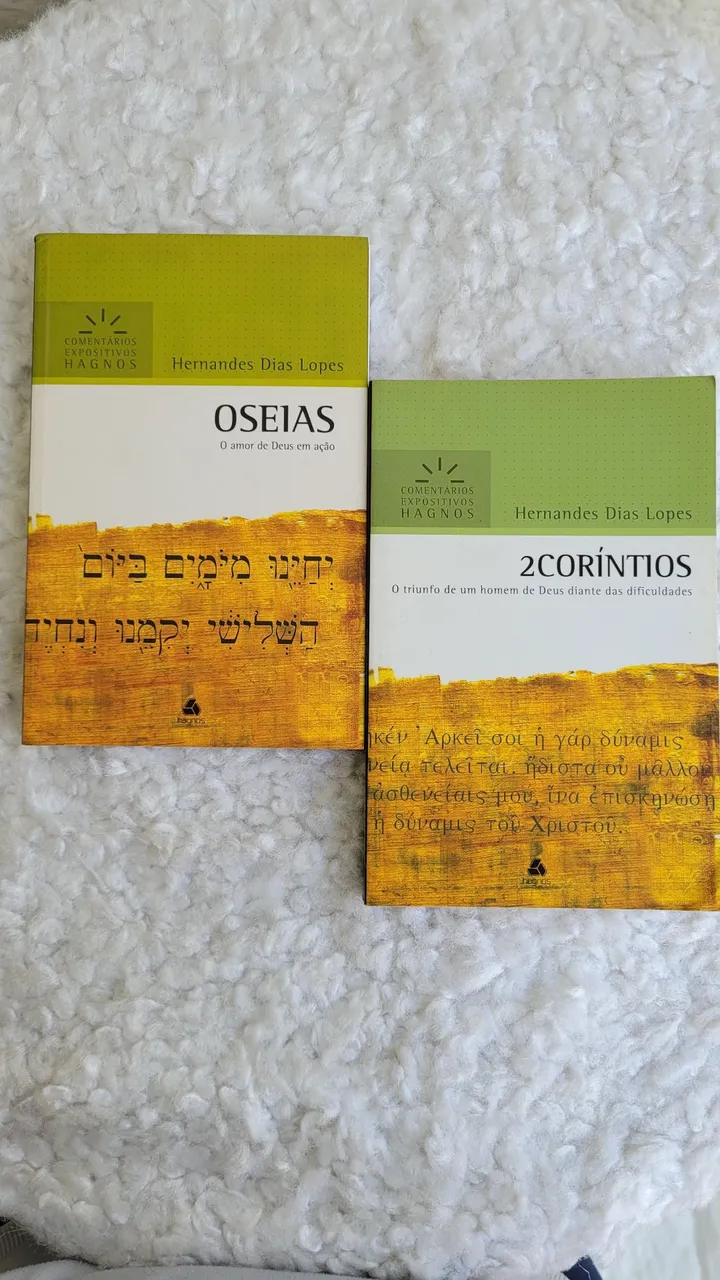 Livros Oseias e 2 Coríntios - Hernandes Dias Lopes