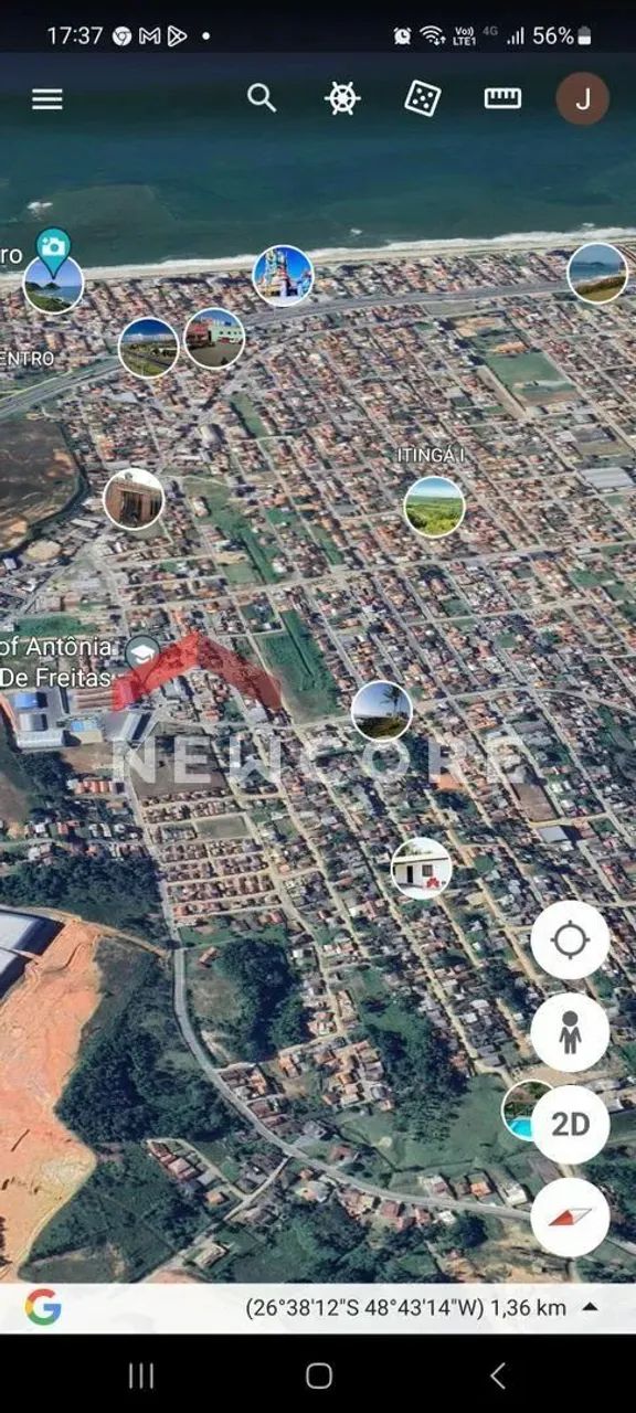 Lote em Herculina Rodrigues Afeles - São Cristóvão - Barra Velha/SC - Foto 3