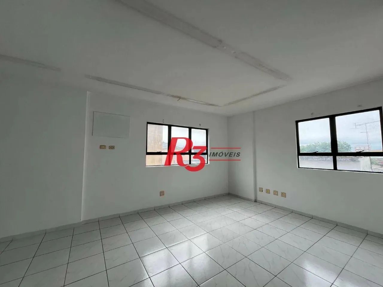 Sala para alugar, 121 m² por R$ 5.000,00 - Vila Matias - Santos/SP - Foto 2