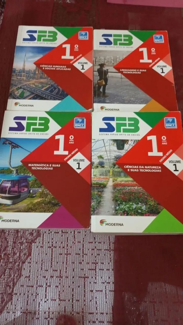Livros Didáticos Sistema Farias Brito 1 ano E.M.  - Foto 4