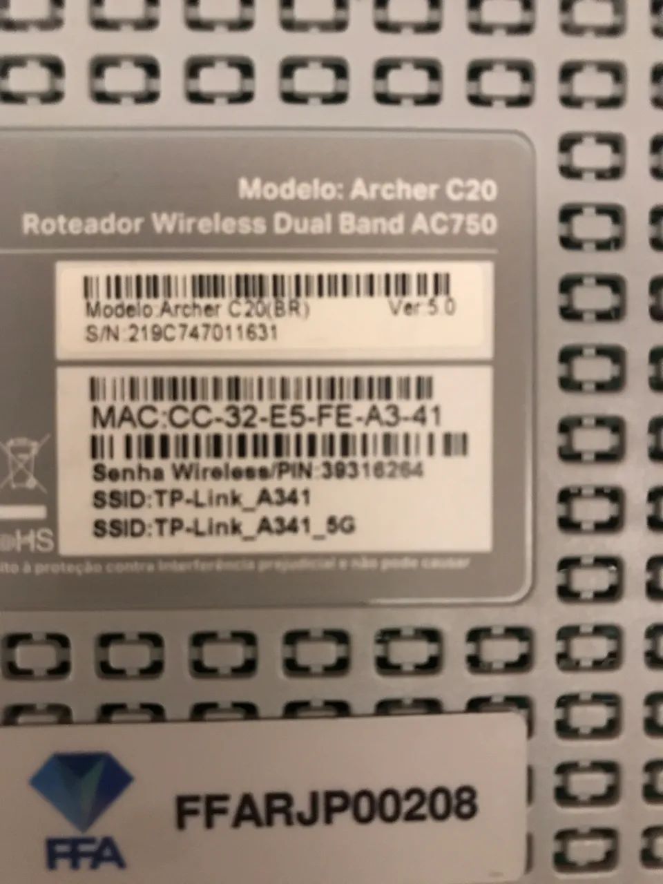Roteador Wifi Archer c20 - Foto 2
