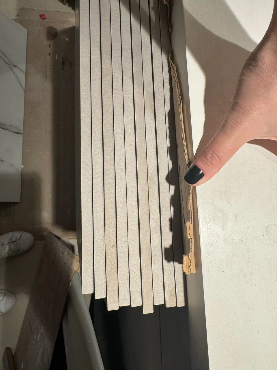 Porcelanato Rimini polido retificado 100x100cm branco Ceusa - Foto 2
