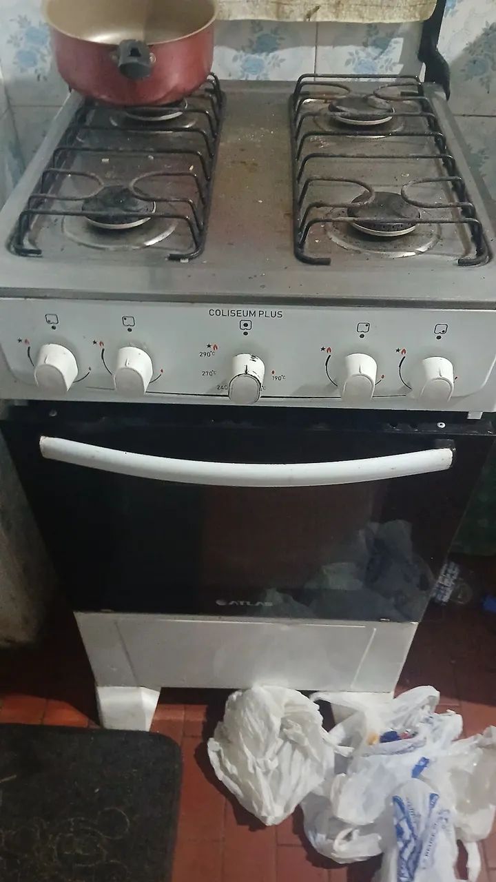 Fogão Atlas 4 Bocas com Forno - Foto 2