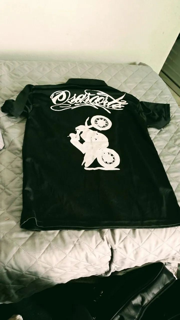 Camisa Osascorte Masculina - Estilo motoqueiro  - Foto 2