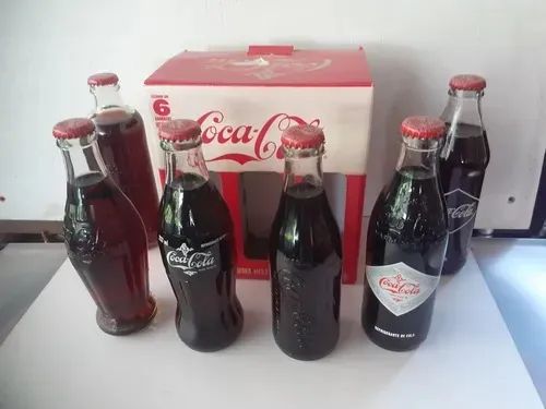 Coleção Coca Cola Retrô 6 garrafas - Foto 3
