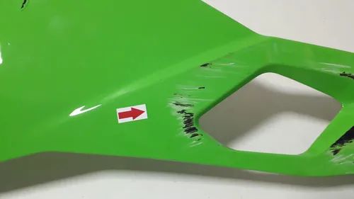 Carenagem Lateral Kawasaki Zx4r 24/26 L/e Ori Avarias 63774 Verde