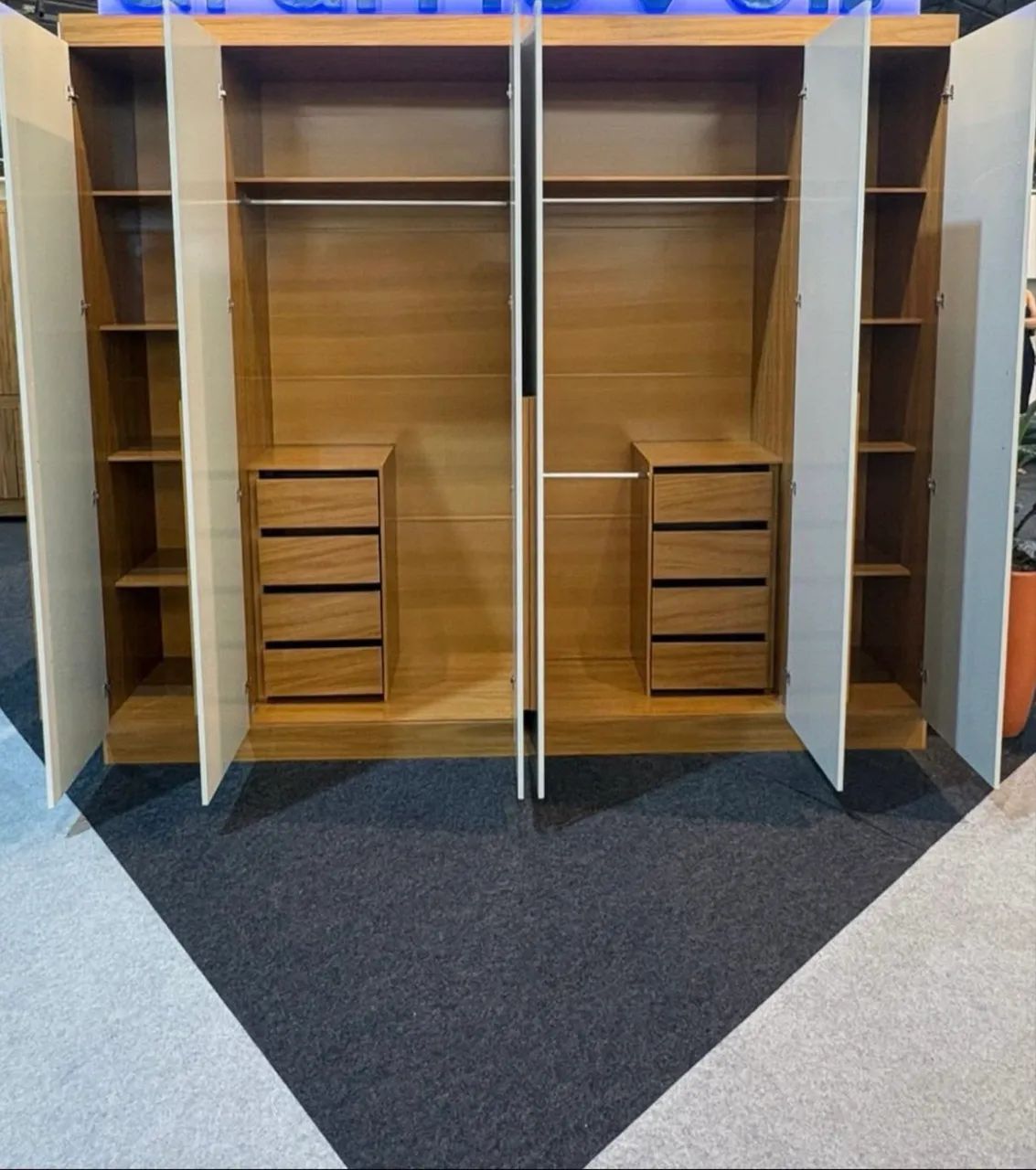 Guarda Roupa casal em MDF s282 - Foto 2