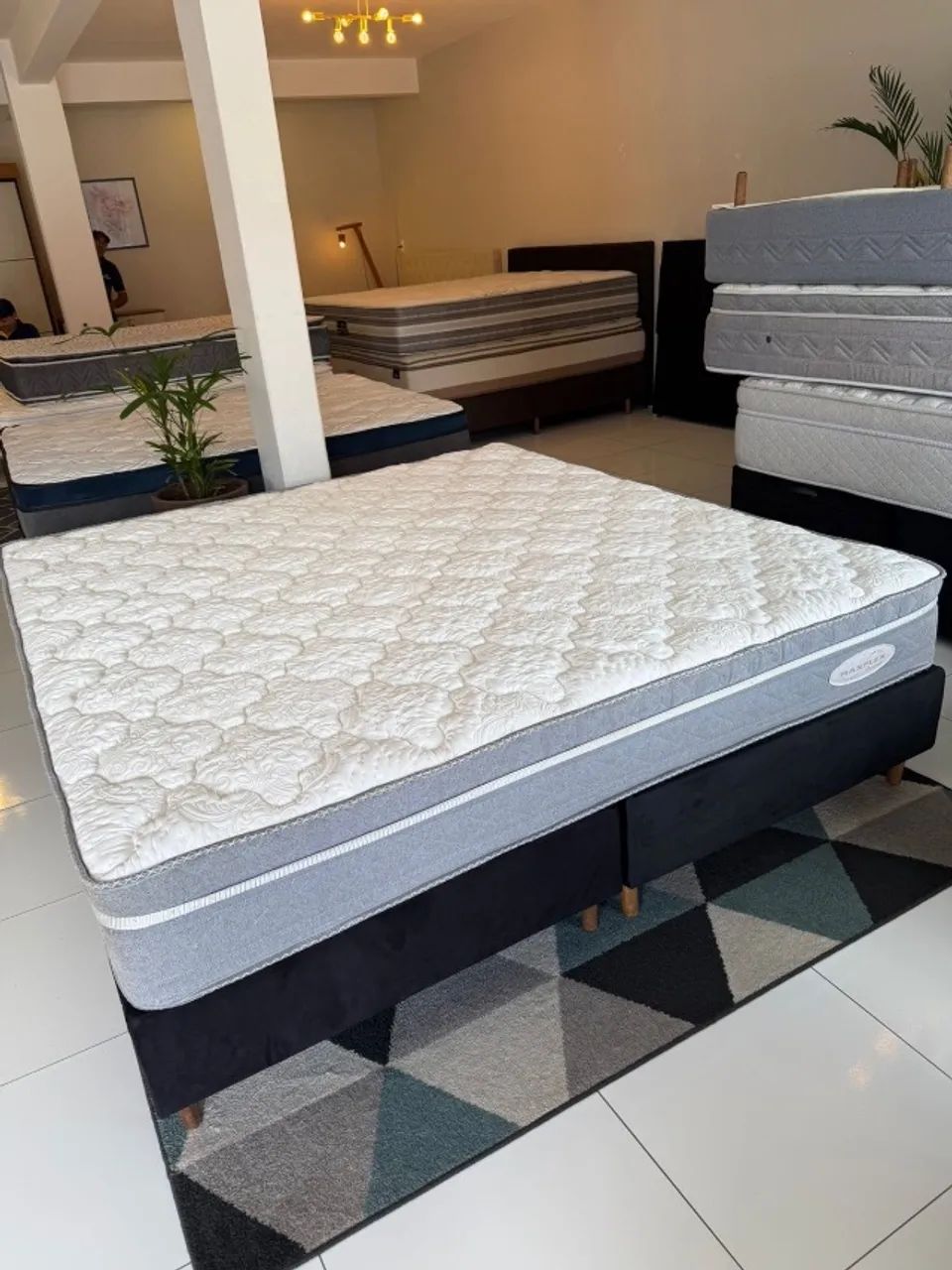 Colchão CASAL SUPER KING GIGANTE - Entrego!  - Foto 6