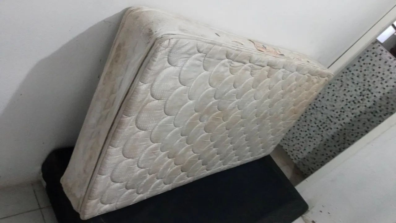 Cama solteiro , base e colchão , entrega grátis - Foto 5