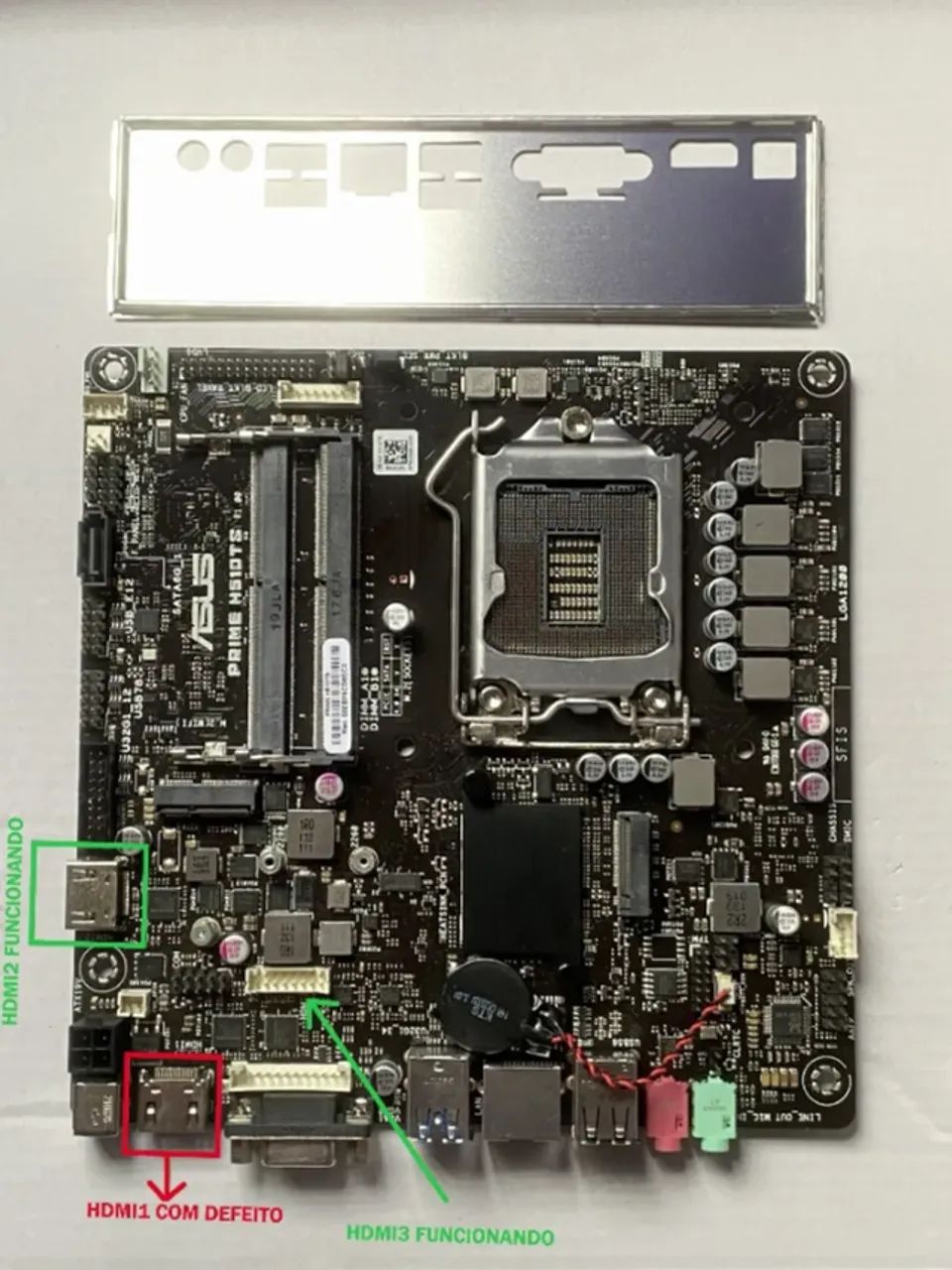 Mini pc incompleto: Asus Prime H510TS + Gabinete + fonte + wifi - Foto 4
