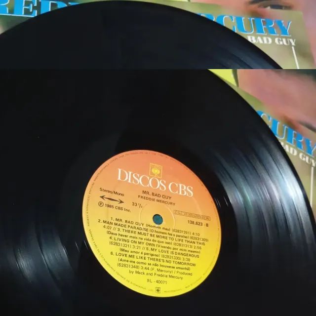 LP Vinil Freddie Mercury - Mr. Bad Guy (1985) - Foto 3