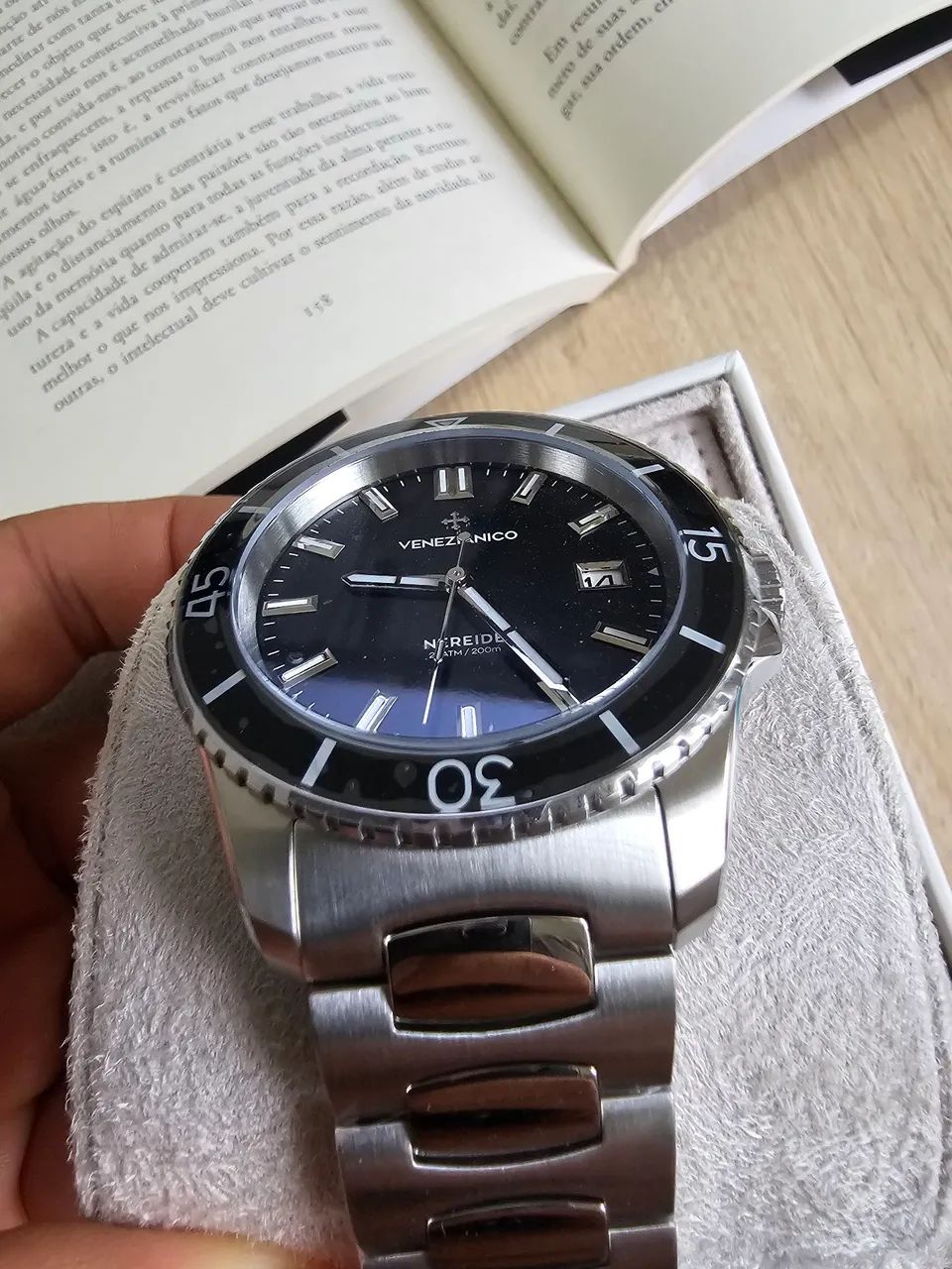 Relógio Venezianico Nereide Automático 200m - Completo - Foto 5