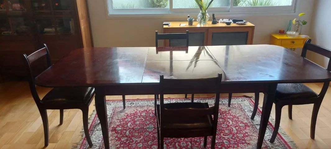 Mesa de jantar e cadeiras CIMO década de 60 - Foto 3