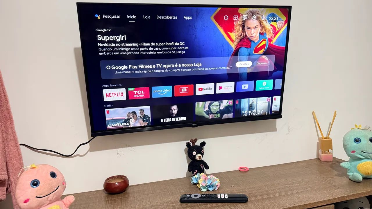 Tv 32 polegadas smart Google tv  - Foto 4
