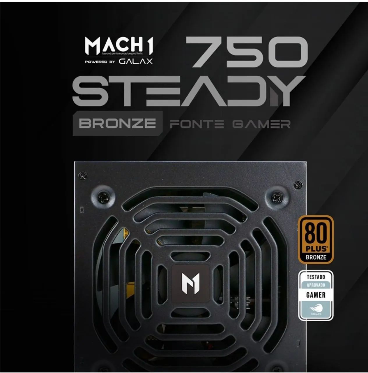 Fonte Mach1 750w 80 plus bronze  - Foto 4
