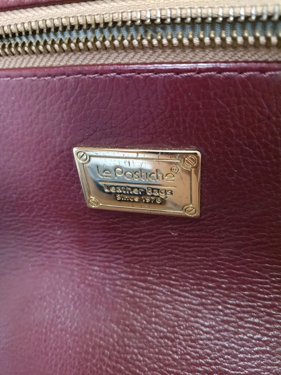 Bolsa de couro Lê Postiche . - Foto 2