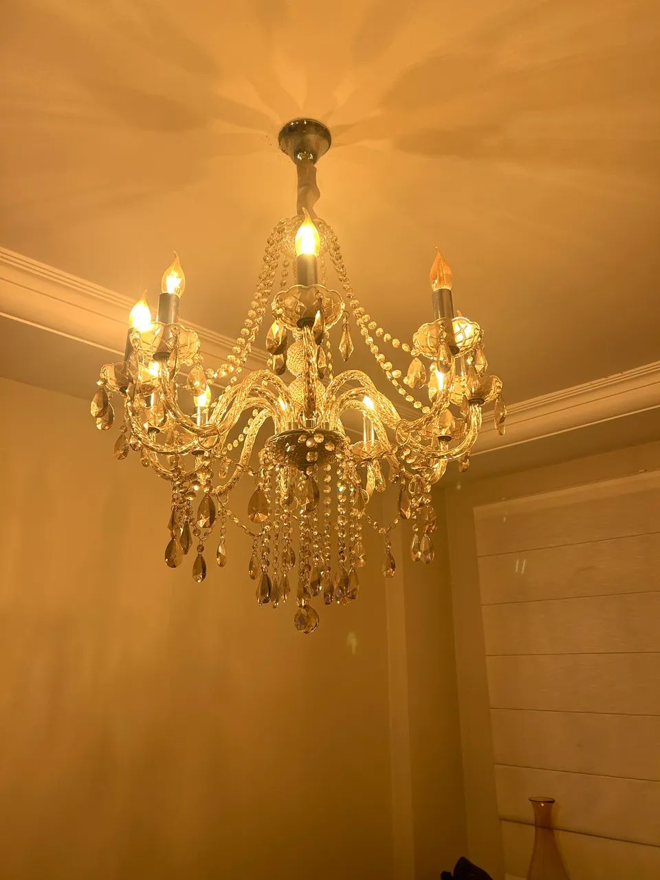 lustre 10 braços crystal