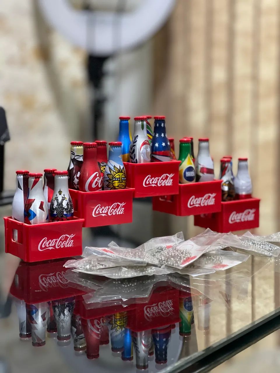 Coleção completa garrafinhas Coca-Cola Copa do Mundo 2014  - Foto 3