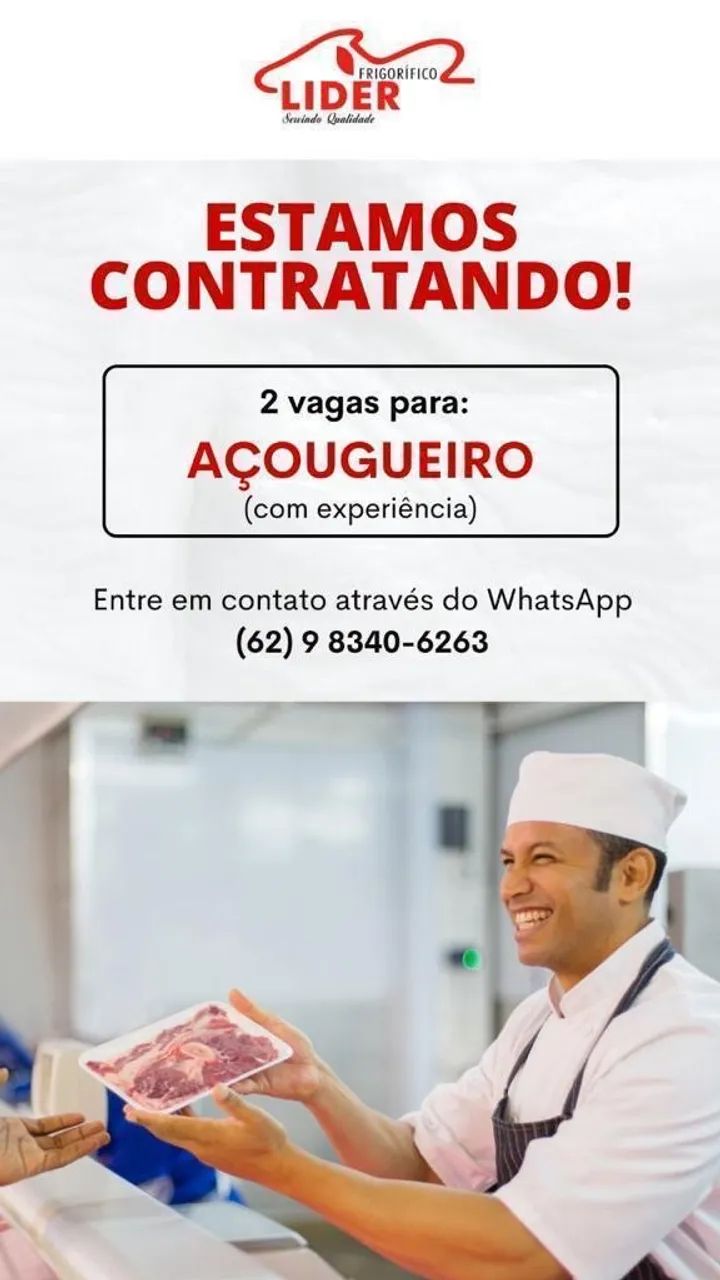 Vaga de açougueiro 
