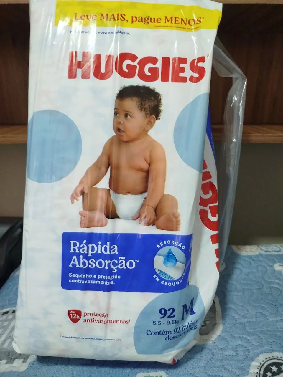 Fraldas descartáveis 