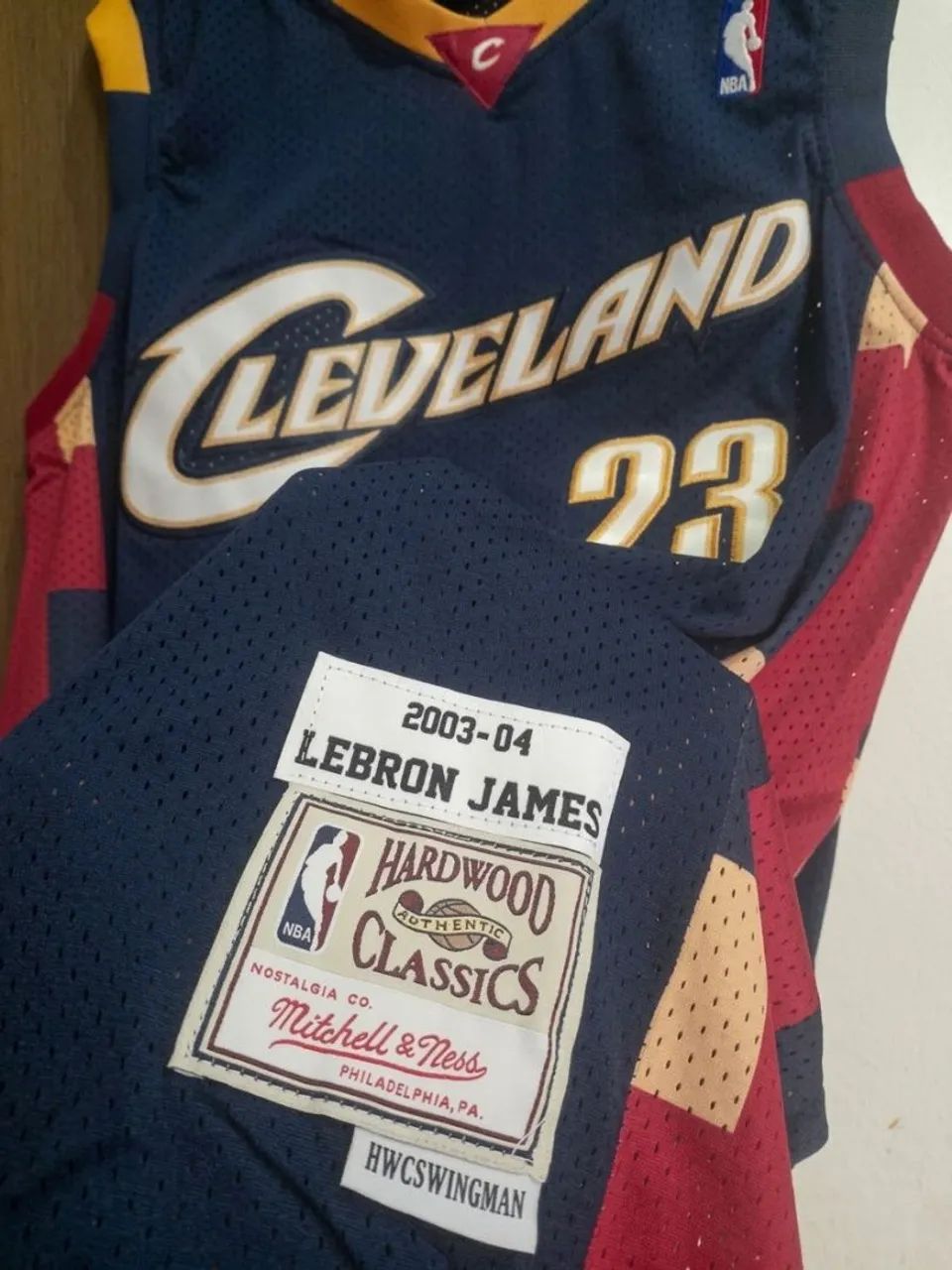 Regata NBA Cleveland Mitchell and Ness - Foto 3