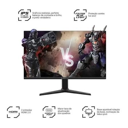 Monitor Gamer Philco PG 24? IPS Full HD 180Hz 1ms - Foto 3