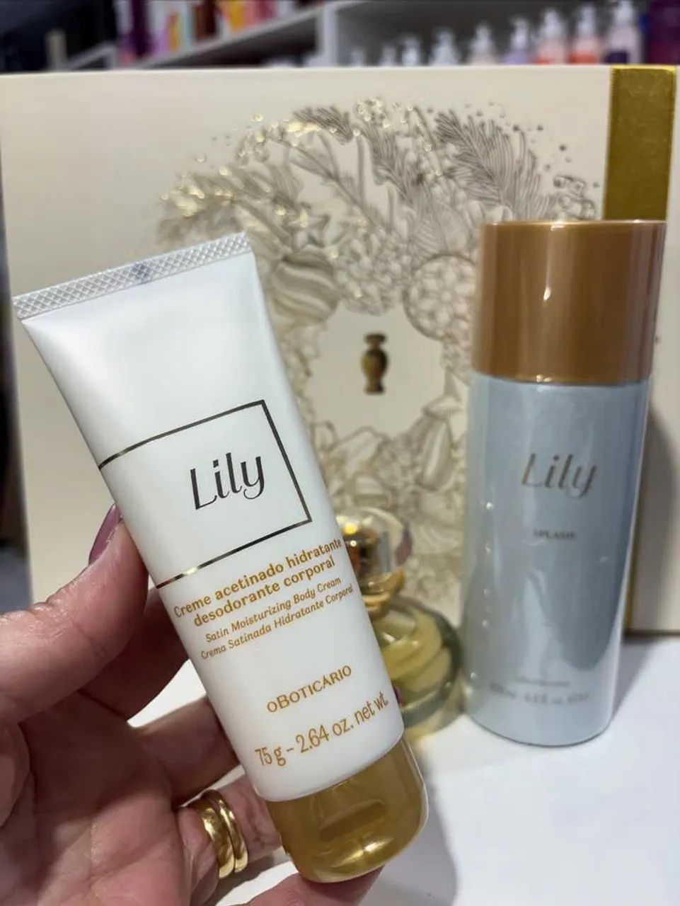 Kit Lily perfumado o Boticário para presentear com estilo e elegância  - Foto 5