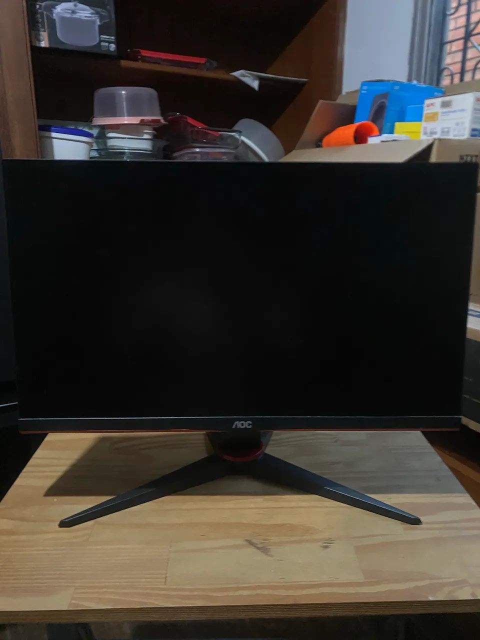 Monitor Gamer AOC 100HZ 24pol IPS Openbox - Foto 2