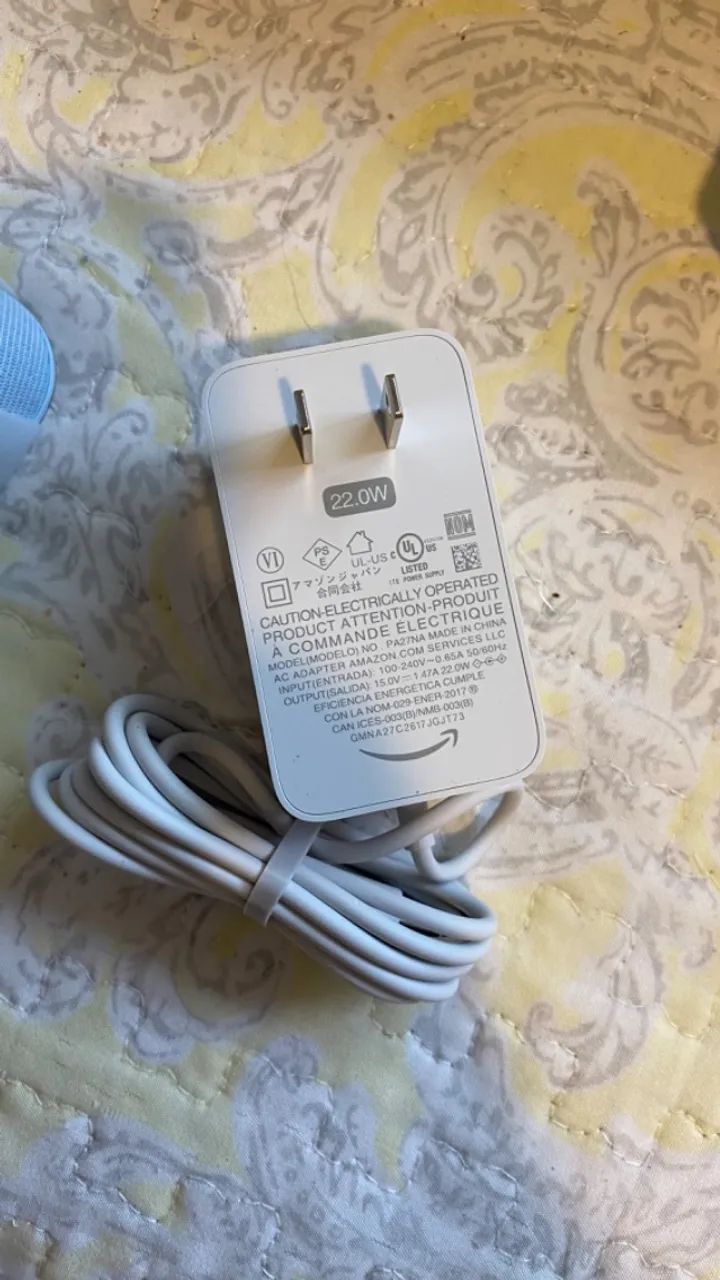 Alexa echo show 5 nova na cor azul 3 geração  - Foto 4