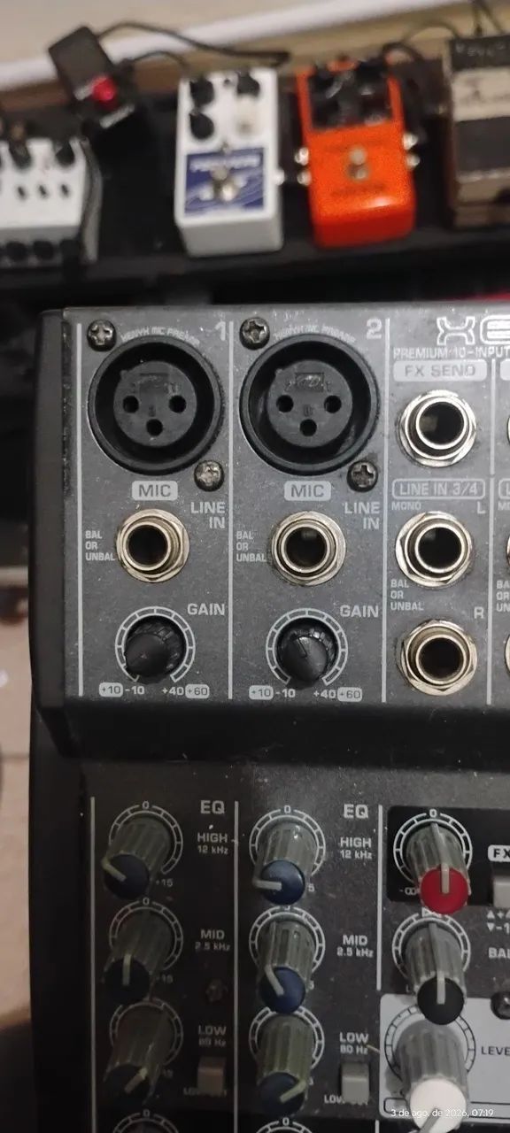 Mesa de som Behringer 8 canais  - Foto 2