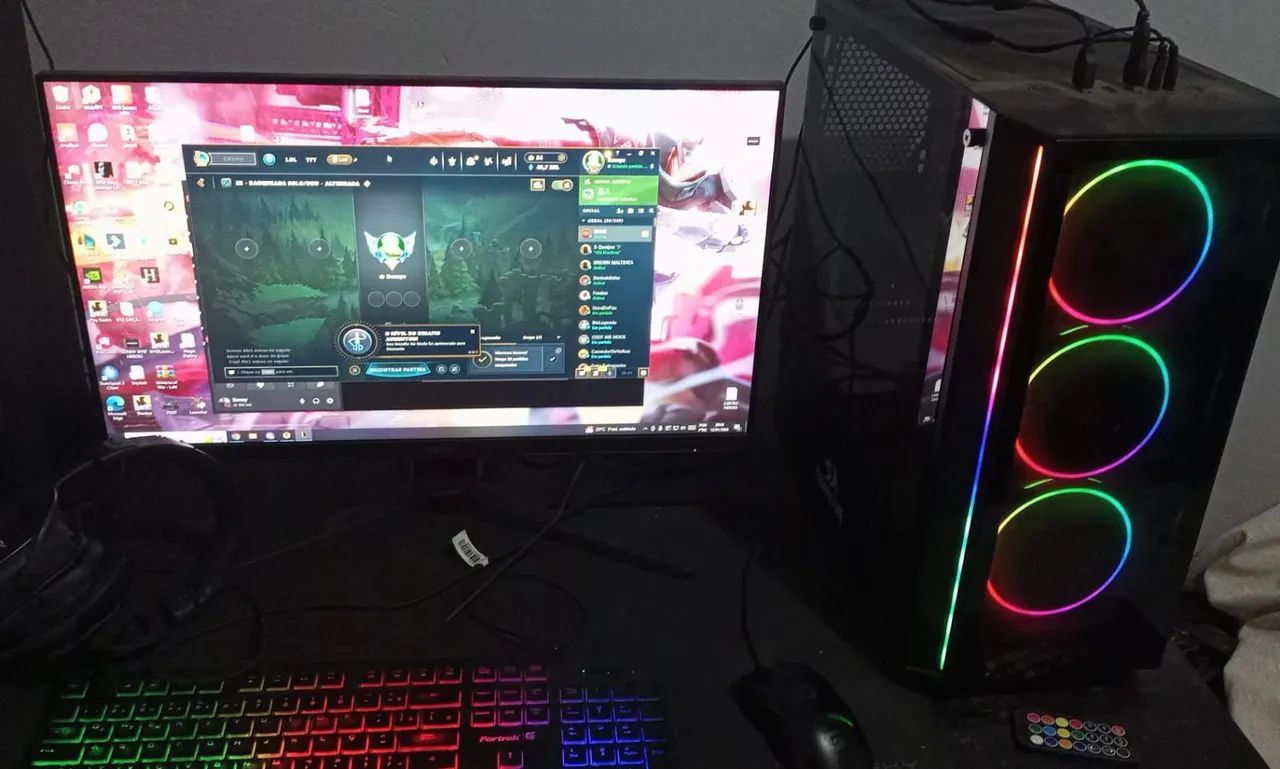 Computador Ryzen e Rtx