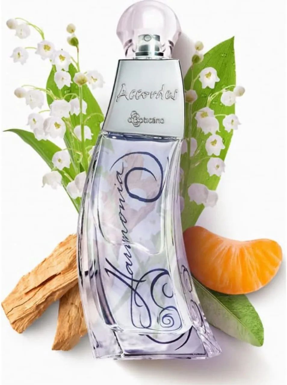 Colônia Accordes Harmonia 80ml, Feminino.