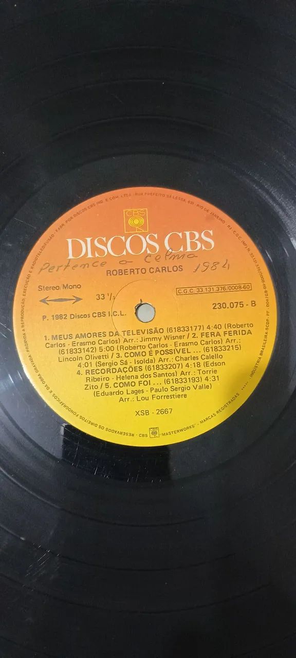 LP Roberto Carlos 1981 Original CBS - Vinil em Bom Estado - Foto 5