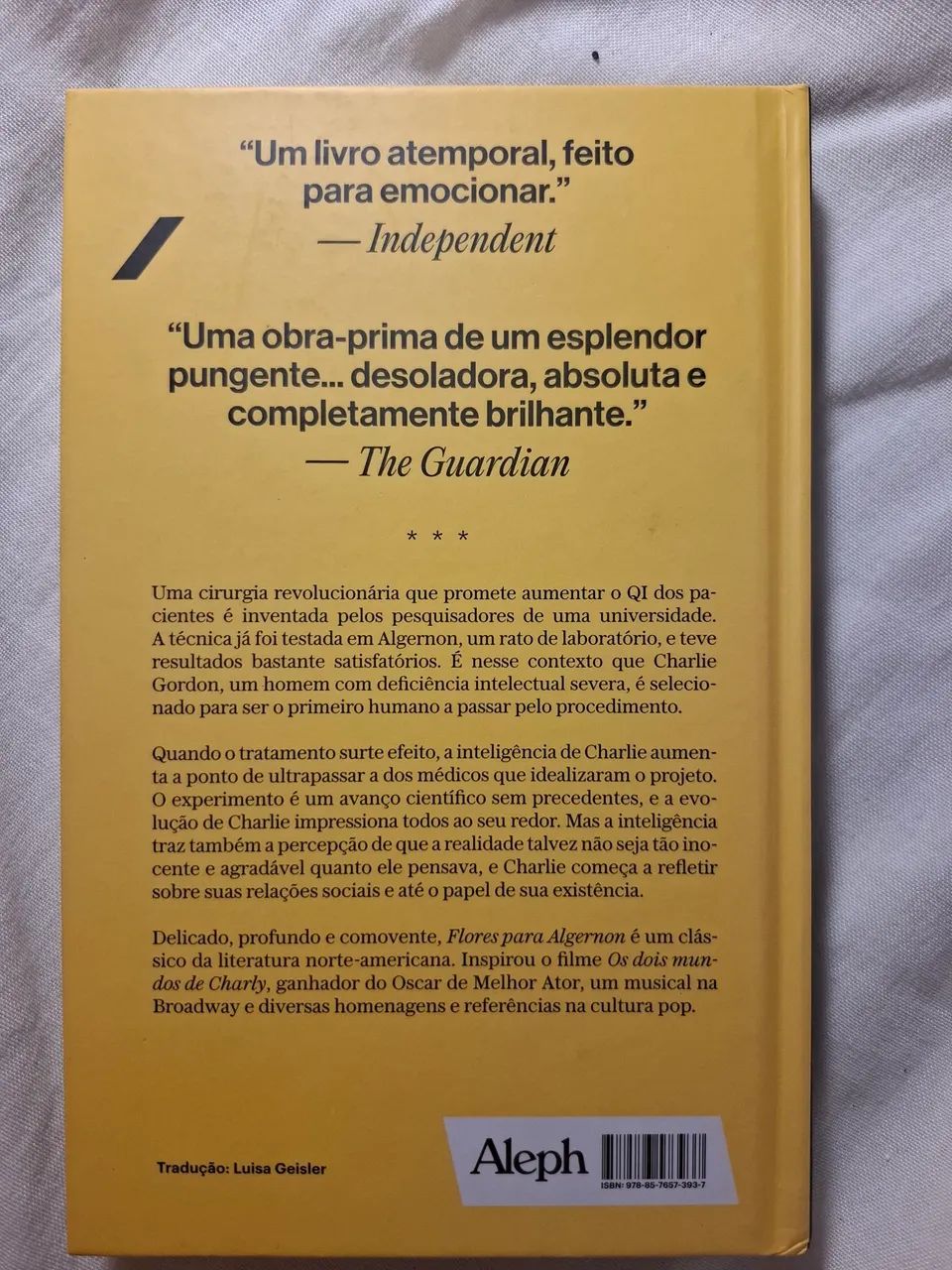 Livro "Flores para Algernon", de Daniel Keyes - Foto 3