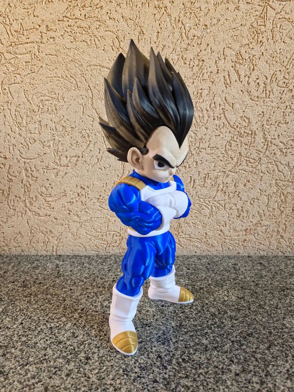 Boneco Vegeta 35cm Dragon Ball Colecionável - Foto 3