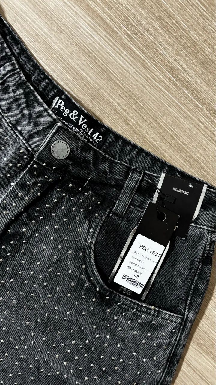 Shorts jeans - Foto 2