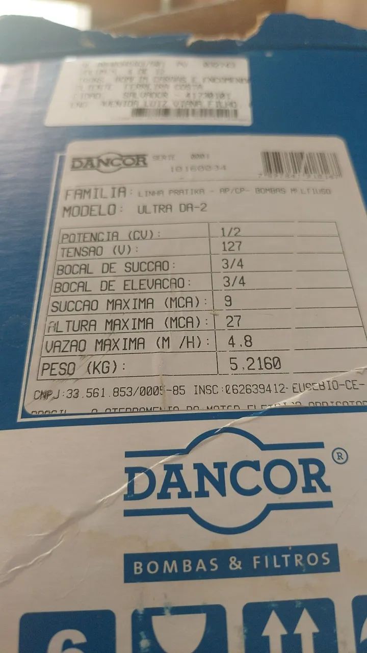 Bomba d'água dancor  - Foto 6