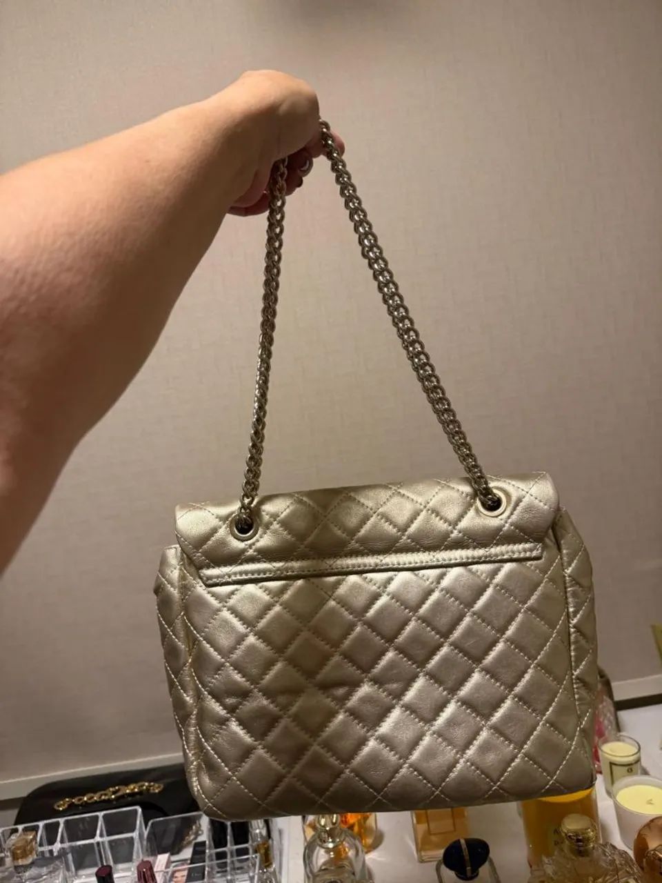Bolsa Capodarte Couro Matelassê - Foto 4