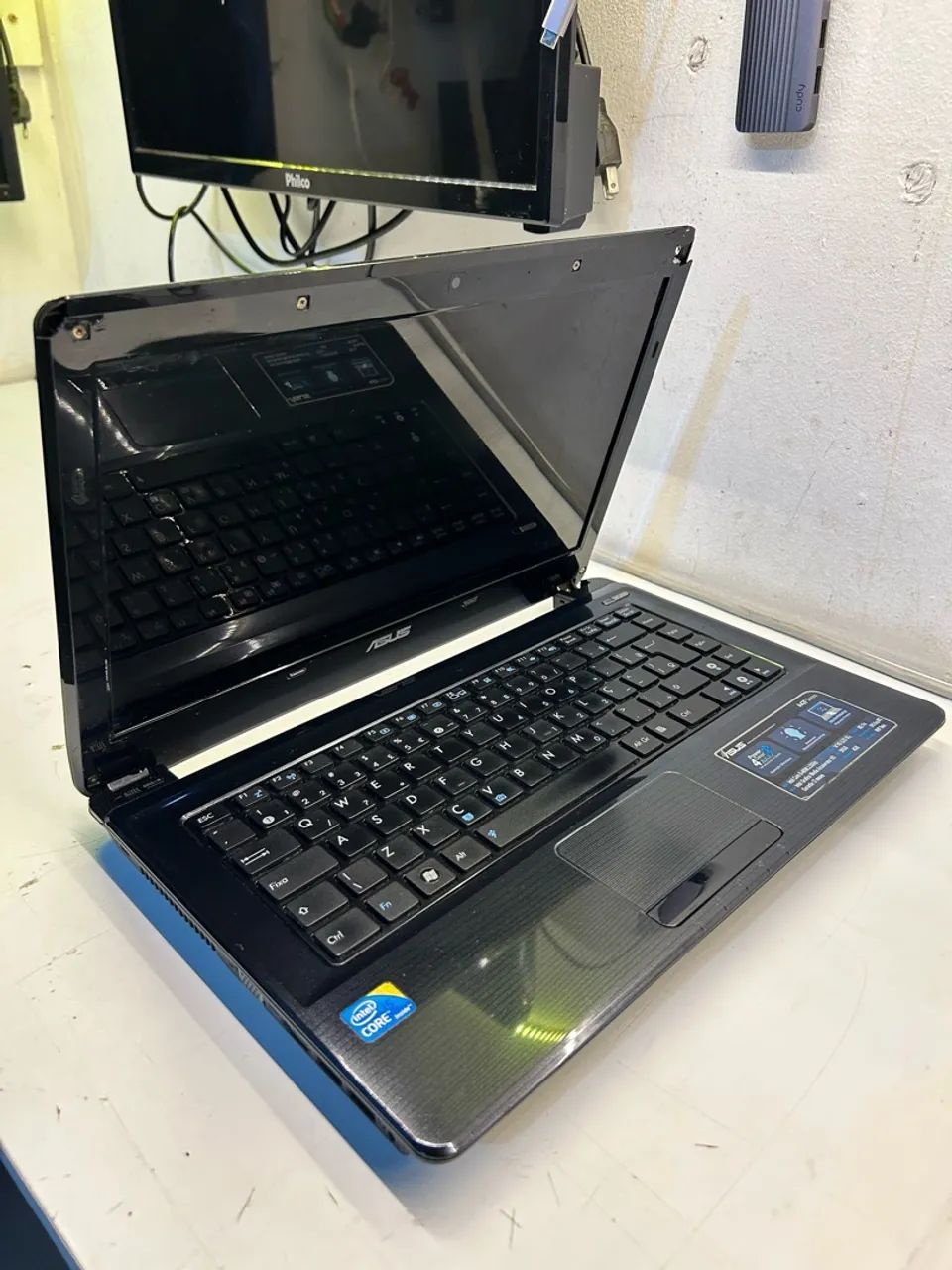 Notebook Asus Core i5 4GB RAM HD de 500GB Bateria Off - Foto 5