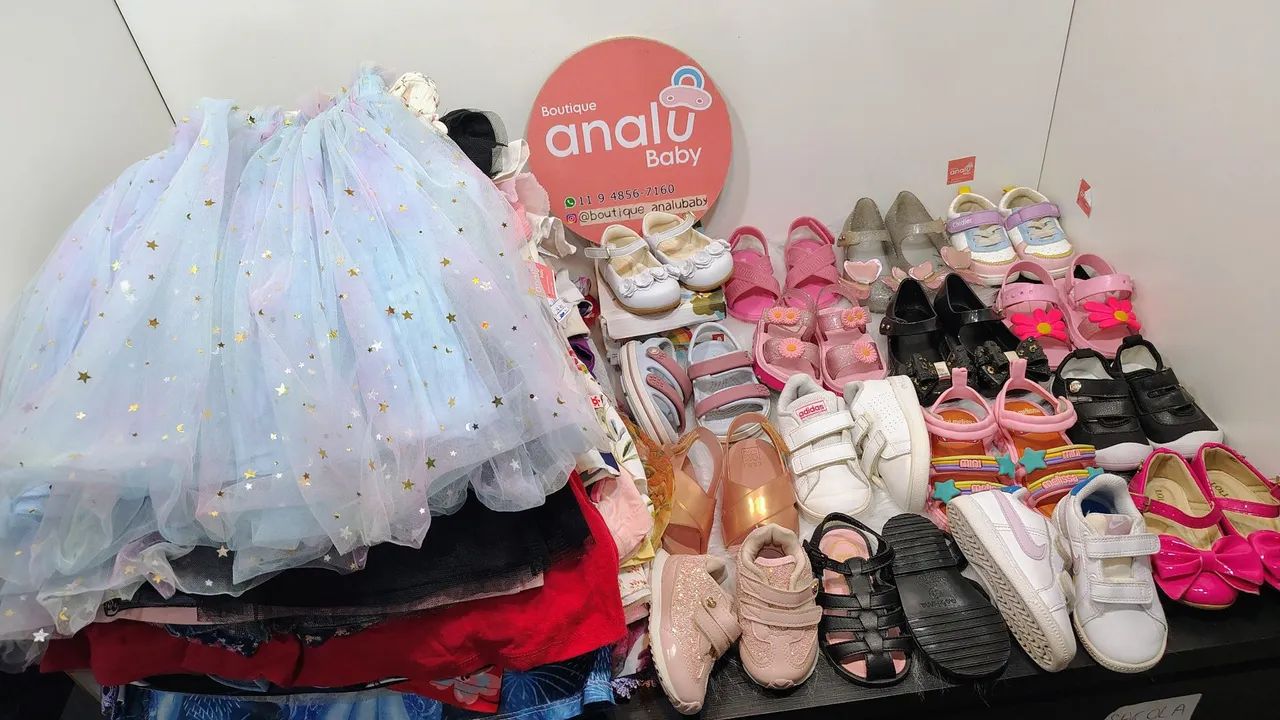 Super lote menina 9-12m a 2 anos + calçados 1