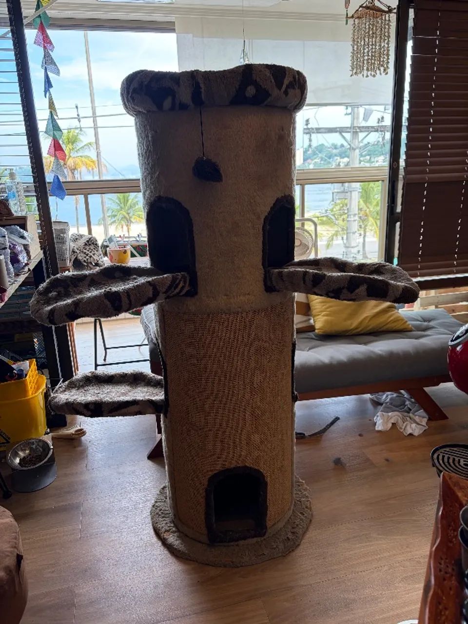 Torre arranhador para gatos 