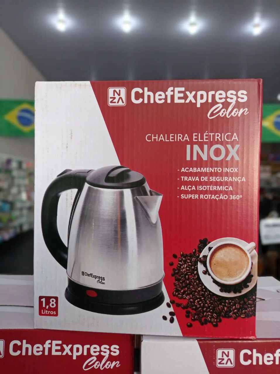 Chaleira eletrica 