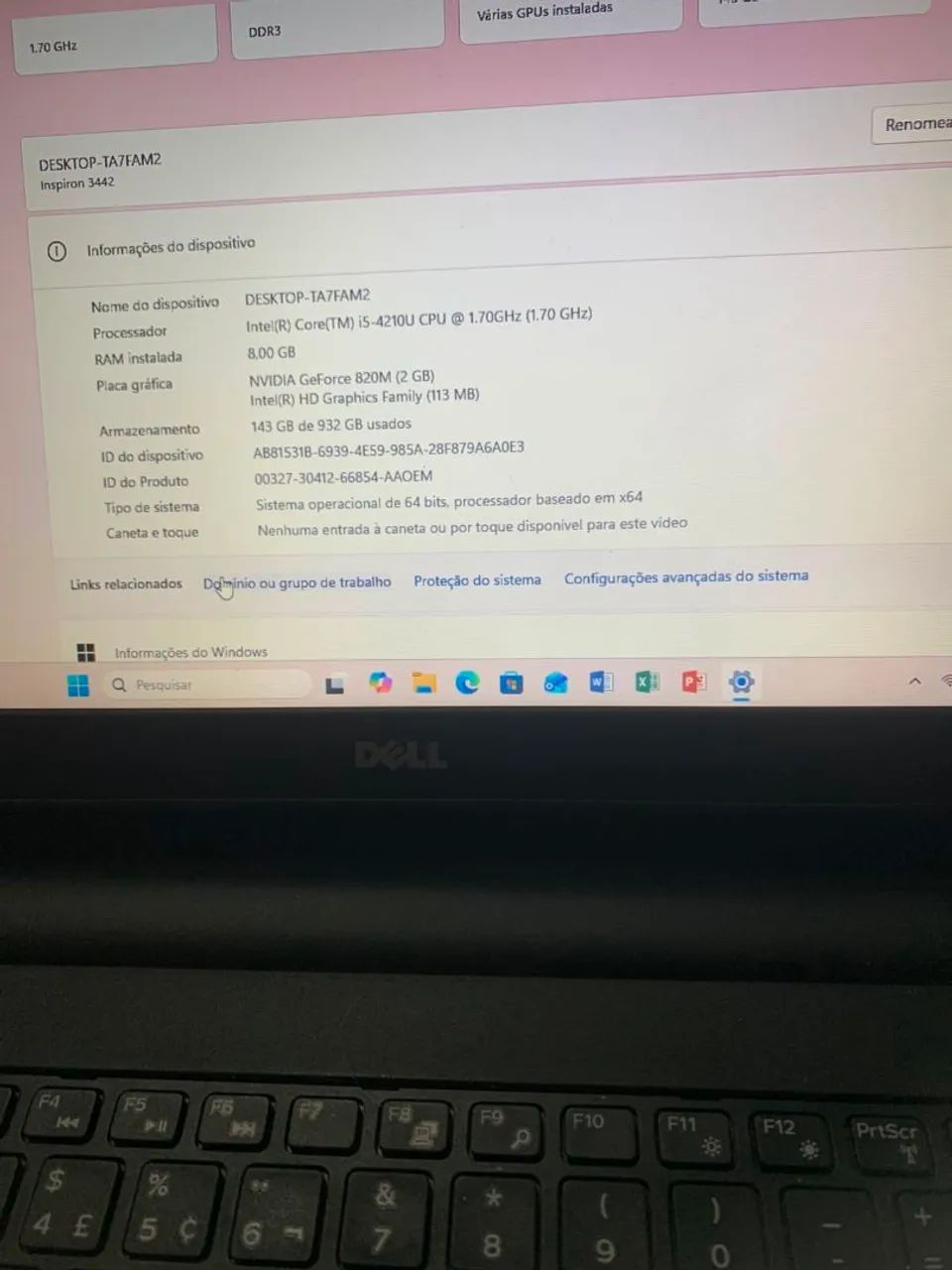 Notebook Dell em ótimas condições  - Foto 5