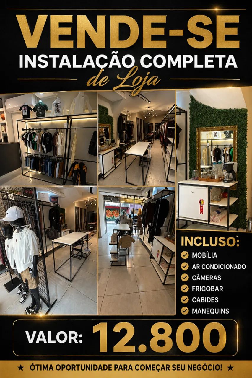 Instalação de loja completa 