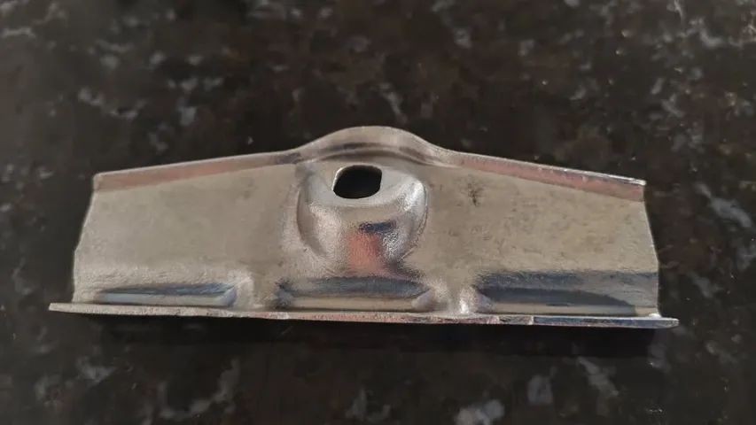 Suporte Fixação Bateria Opala Caravan Original Gm Cromado - Foto 4