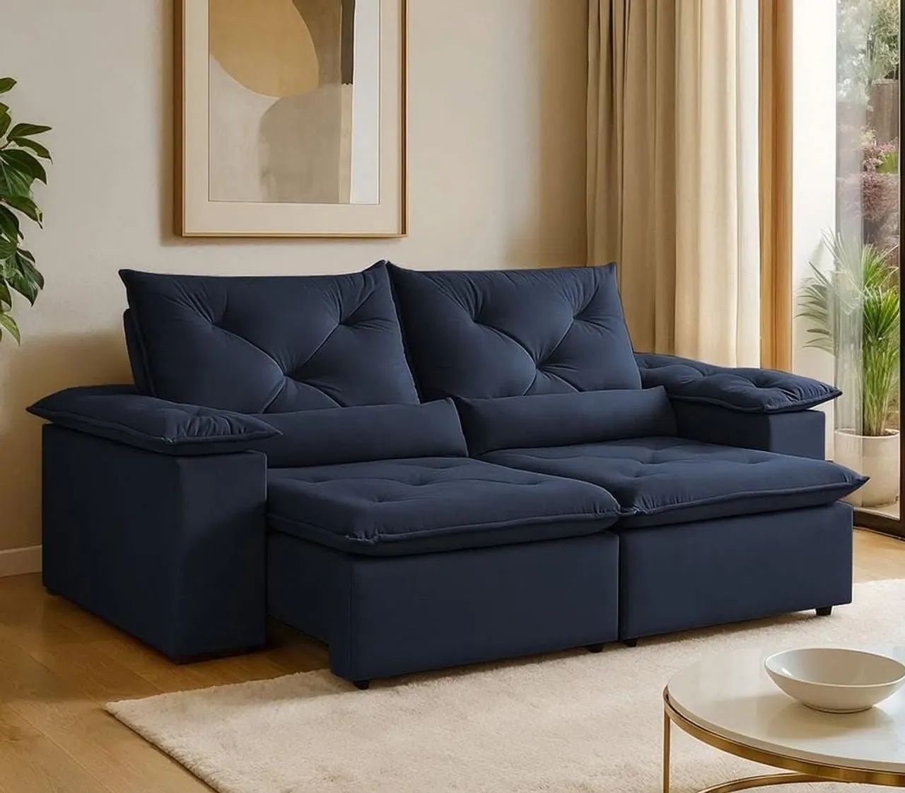 Mega promoção dos sofás retrátil reclinável novos  - Foto 2