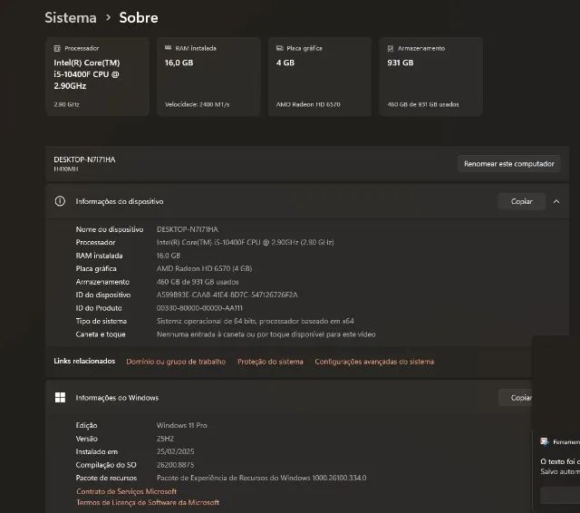 CPU GAMER i5 - Foto 5