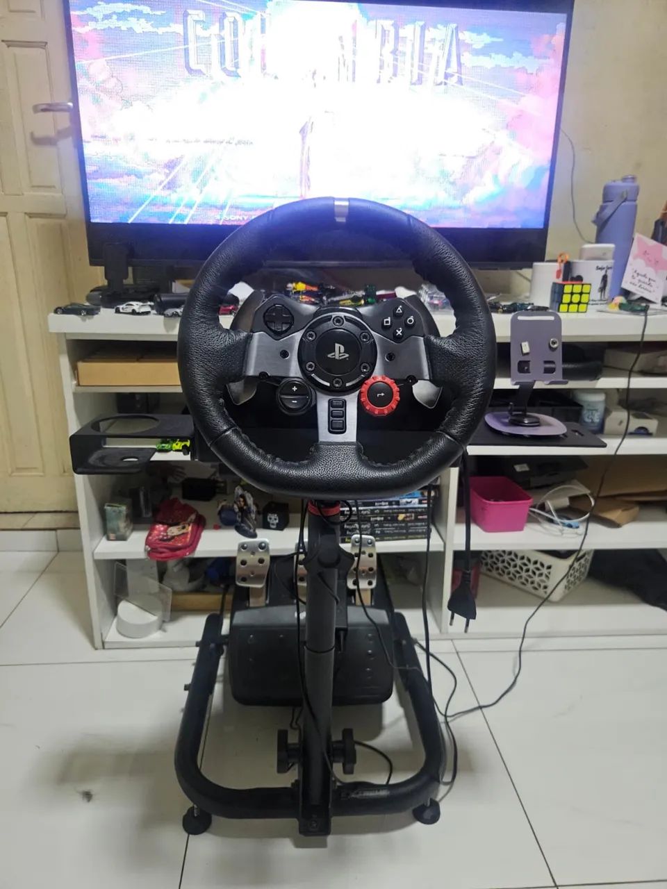 Volante logitech g29 com base xtreme