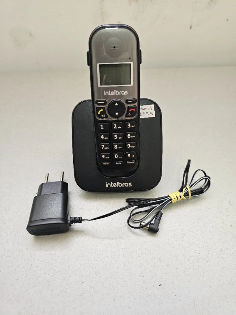 INTELBRAS TELEFONE TS5120 SEM FIO COMPLETO | USADO COM FONTE - Foto 2
