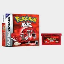 Pokémon Ruby Version Seminovo - Game Boy Advance
